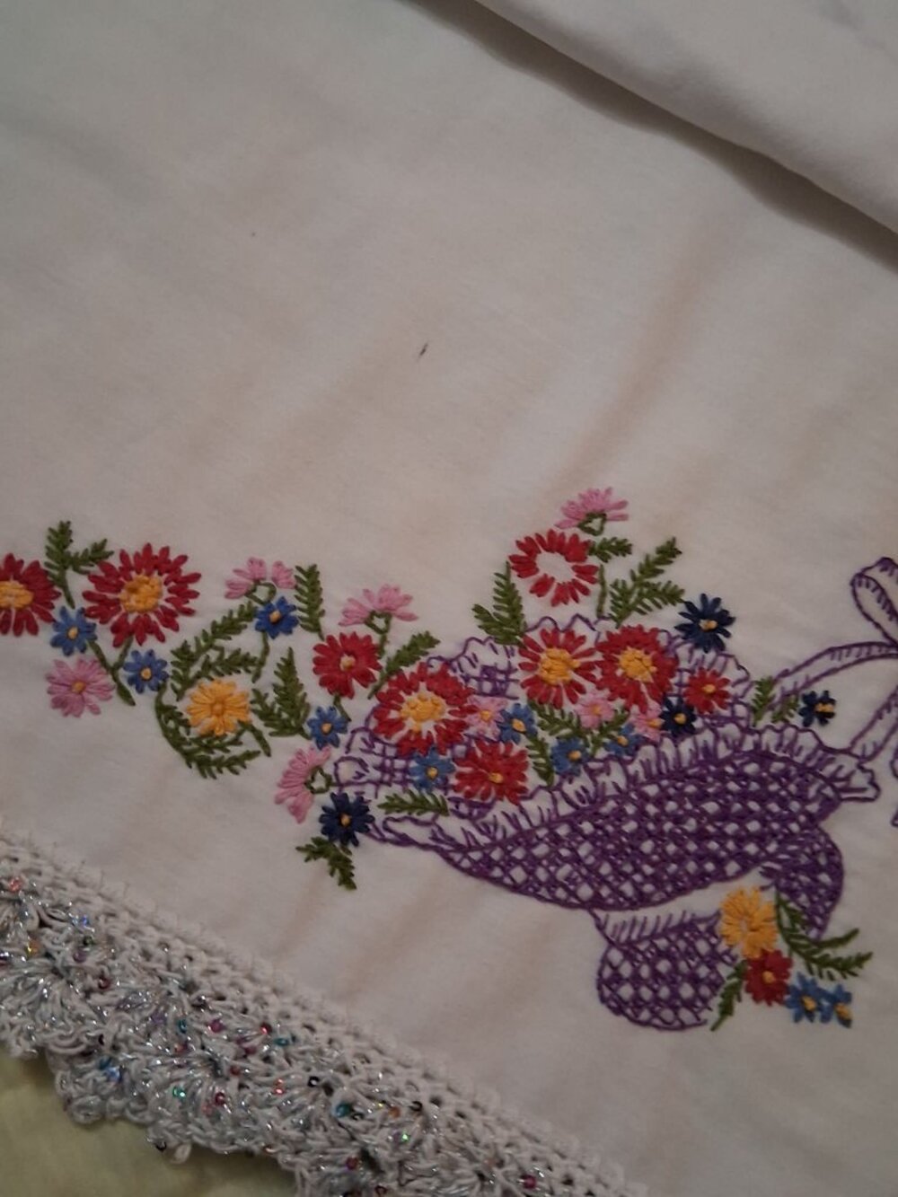 Embroidered Pillow Case (Set of 2)